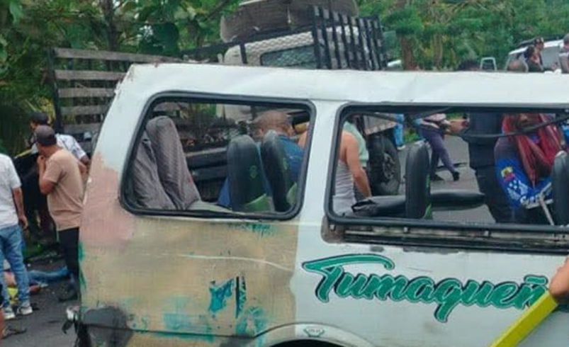 Incrementó el número de fallecidos en accidente de tránsito en la vía al mar en Nariño; Dos de los heridos murieron en un hospital.

 – Tinta clara