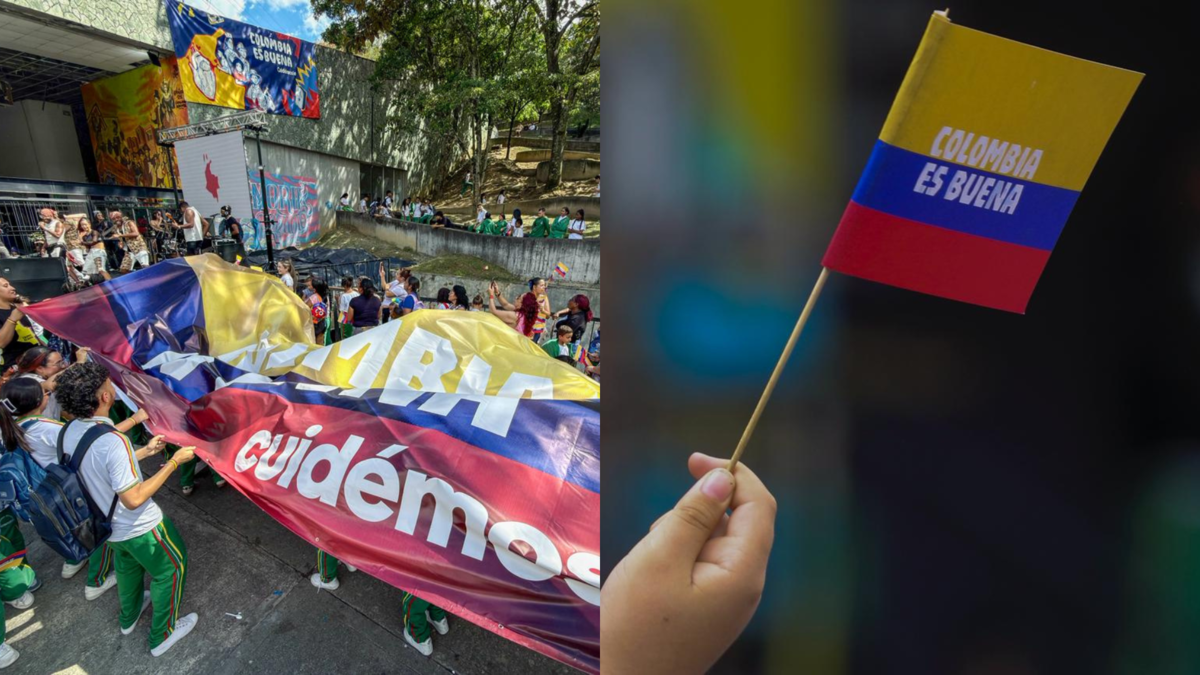 ¡Colombia es buena! Con una toma cultural de la comuna 13 de Medellín inició el viaje que busca recuperar la autoestima colectiva del país

 – Tinta clara