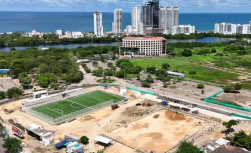 Cartagena avanza un 51% hacia su mayor complejo deportivo y social

 – Tinta clara