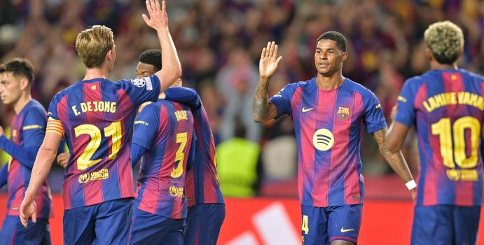 Barcelona goleó 6-1 al Olympiakos con hat-trick de Fermín

 – Tinta clara