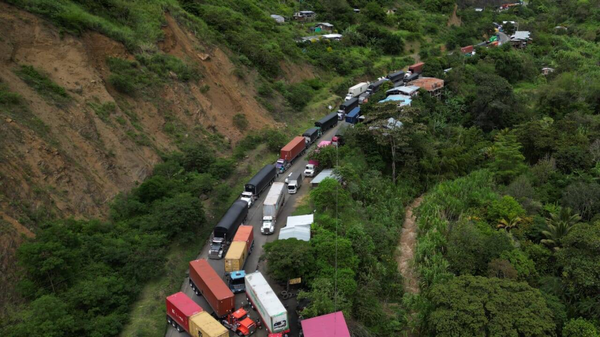 Bloqueos en la vía a Buenaventura

 – Tinta clara