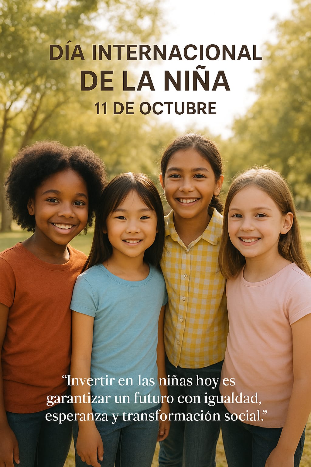 Día Internacional de la Niña: su empoderamiento hoy define el futuro – EXTRA

 – Tinta clara