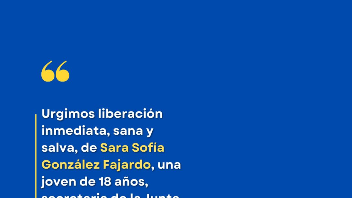 Los derechos humanos de la ONU, Colombia, denunció el secuestro del líder campesino y miembro de la zona rural de Jamundí, en Valle; Cuervos para su liberación

 – Tinta clara