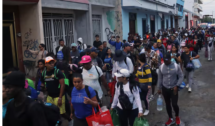 La nueva caravana migrante se dirige a la Ciudad de México y se descartará llegando a los Estados Unidos. – 

 – Tinta clara