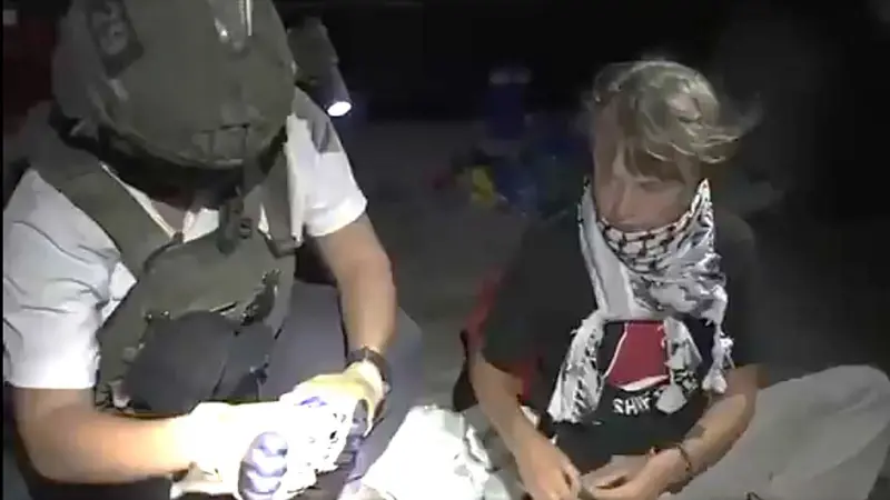 Israel intercepta la flotilla con ayuda humanitaria para Gaza y detiene a docenas de activistas, incluida Greta Thunberg – 

 – Tinta clara