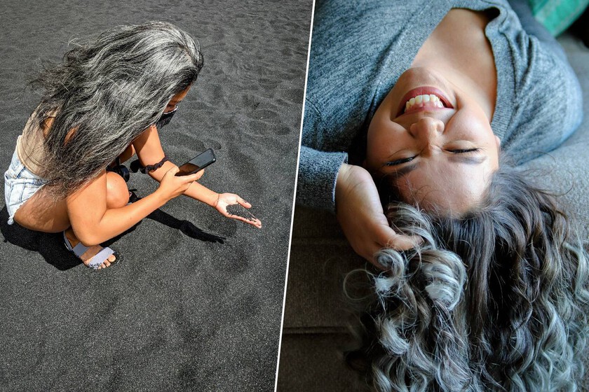 Las canas no son desgaste, es una limpieza de nuestras células tumorales.

 – Tinta clara