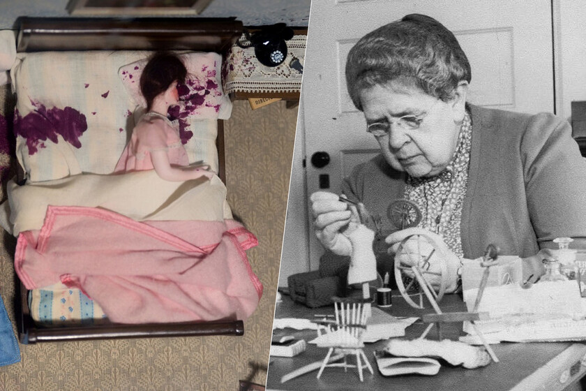 Hoy sabemos cómo resolver crímenes con precisión científica. Y todo se lo debemos a una señora con una casa de muñecas.

 – Tinta clara