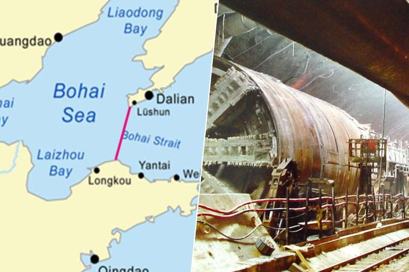El túnel ferroviario más largo del mundo.

 – Tinta clara