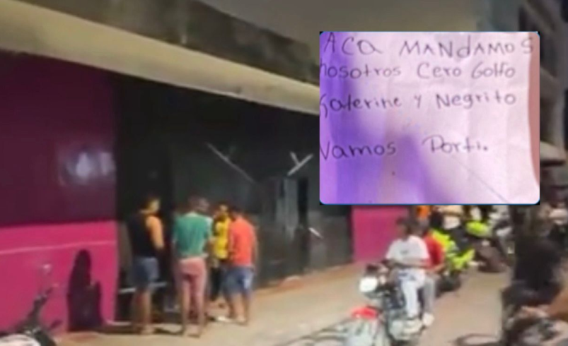 Tres muertos y dos heridos dentro del bar Ciénaga

 – Tinta clara