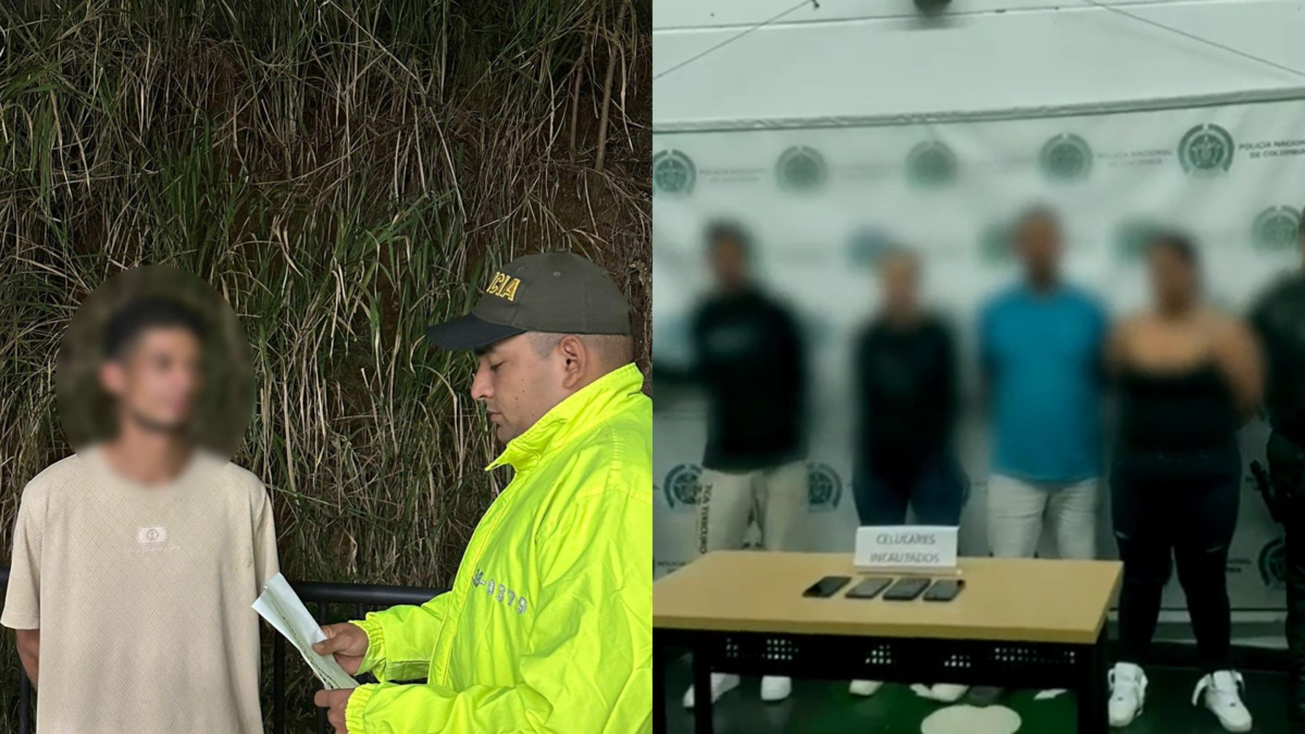 Capturados ‘Chili’ y ‘La Señora’, líderes del ‘clan del Golfo’ acusados ​​de coordinar ataques contra la fuerza pública en Antioquia

 – Tinta clara