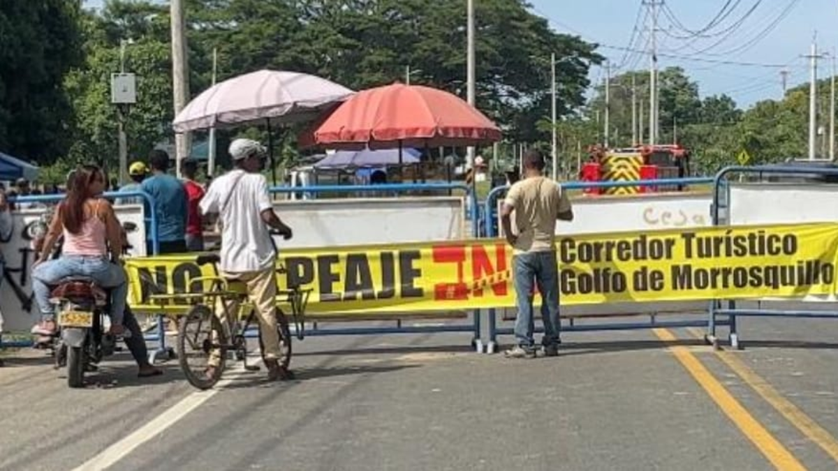 Protestas paralizan La Mojana y el Golfo de Morrosquillo

 – Tinta clara
