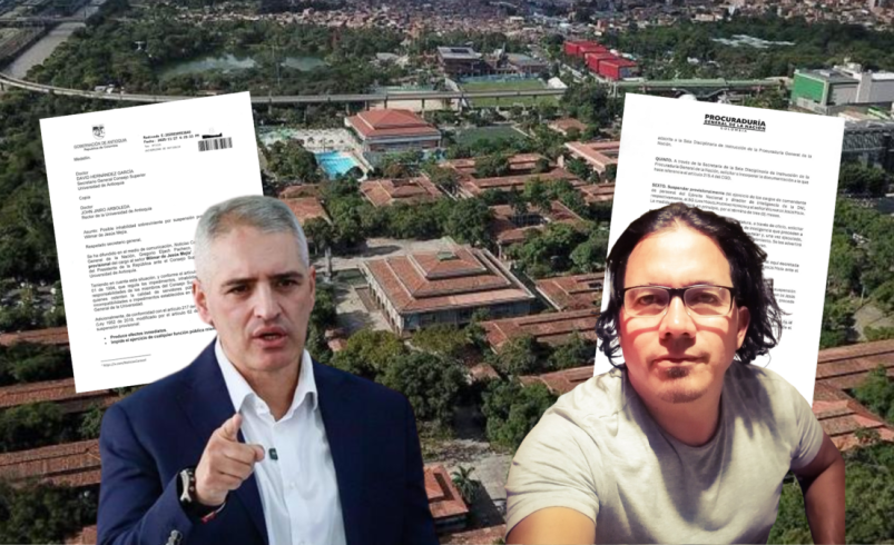 La carta confidencial del Gobernador y la reunión previa a la renuncia de Wilmar Mejía a su cargo en el Consejo Superior de la Universidad de Antioquia

 – Tinta clara