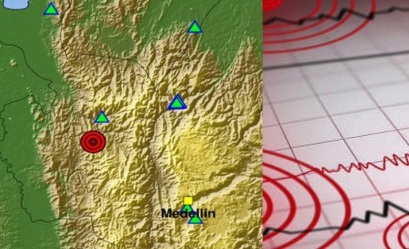 El Servicio Geológico Colombiano informó el epicentro, magnitud y profundidad

 – Tinta clara