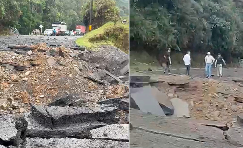 Así quedó la vía entre Medellín y la Costa Atlántica, que resultó afectada por artefactos explosivos

 – Tinta clara
