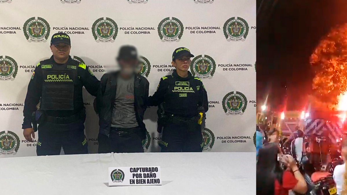 Capturan a reciclador acusado de provocar voraz incendio en Medellín que dejó cuatro viviendas destruidas

 – Tinta clara