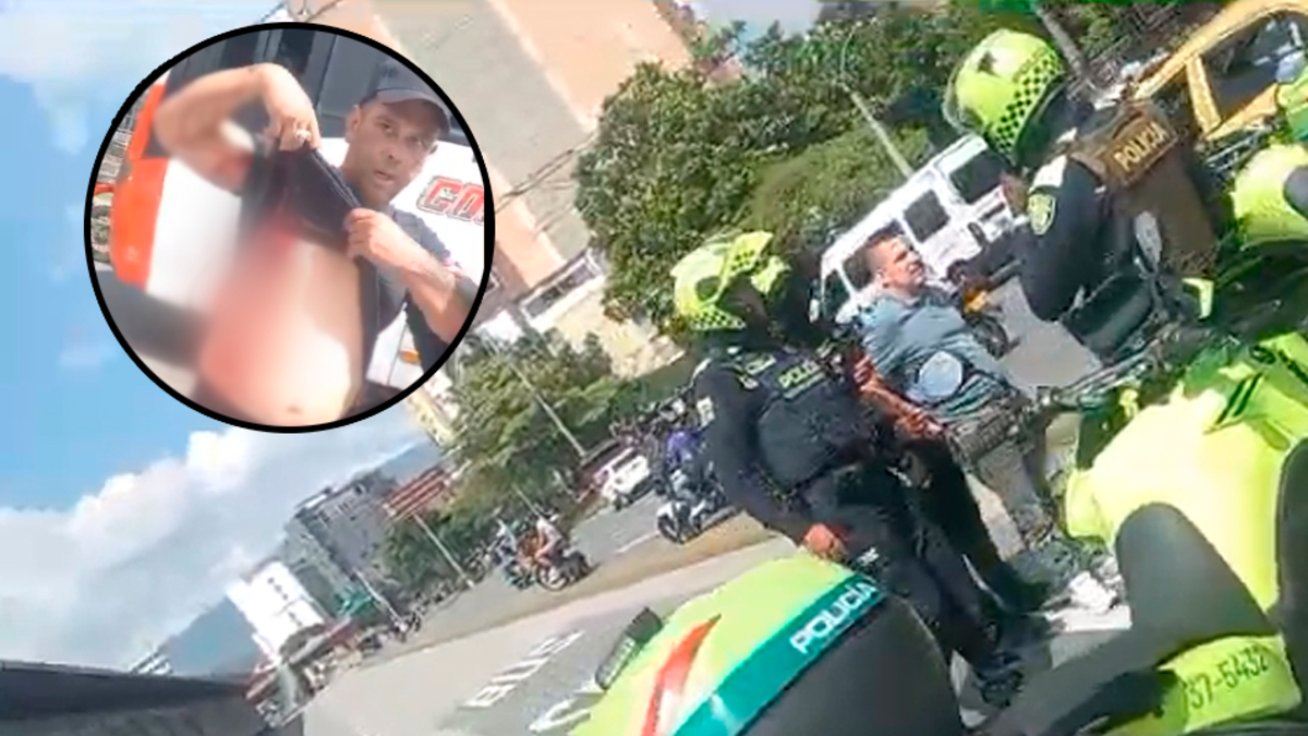 El agresor fue capturado en flagrante delito por la Policía Metropolitana del Valle de Aburrá

 – Tinta clara