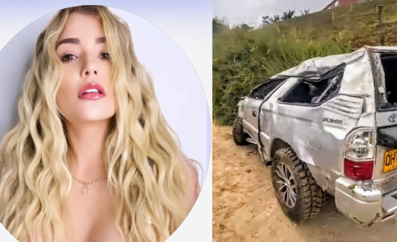 Lina Peralta, estudiante de enfermería en Bucaramanga, falleció tras un trágico accidente cuando viajaba en un Toyota Prado durante las fiestas patronales.

 – Tinta clara