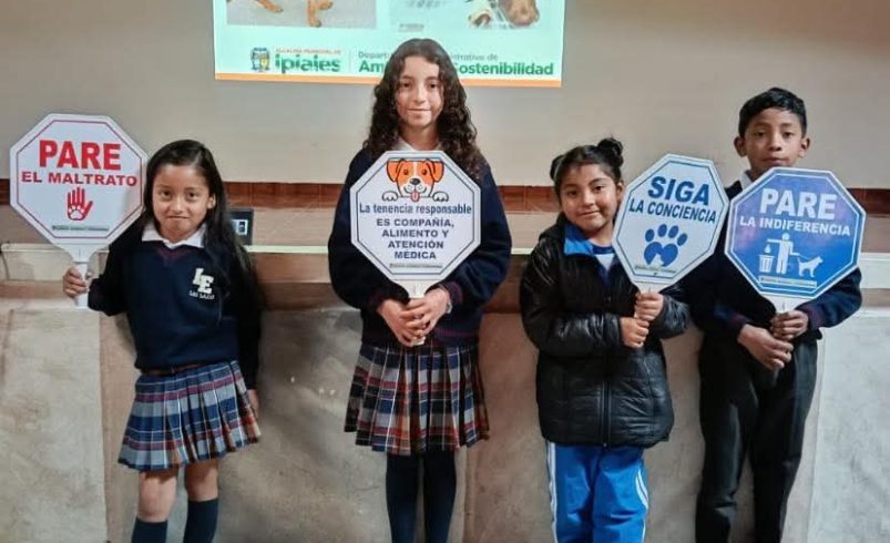 Avanza jornadas educativas contra el maltrato animal y el uso de pólvora en celebraciones – EXTRA

 – Tinta clara