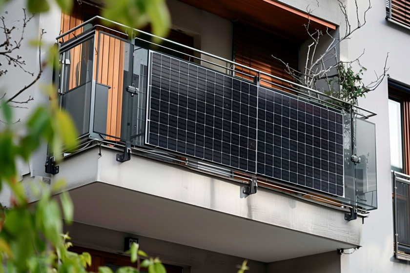 la paradoja luminosa de un panel vertical en el balcón

 – Tinta clara