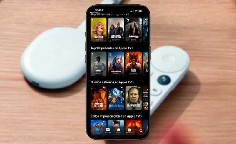 Netflix decidió acabar con el envío de contenidos al televisor. Apple ha aprovechado el hueco para marcar un golazo

 – Tinta clara