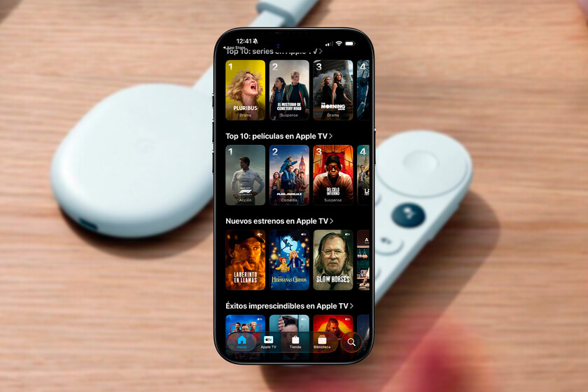 Netflix decidió acabar con el envío de contenidos al televisor. Apple ha aprovechado el hueco para marcar un golazo

 – Tinta clara