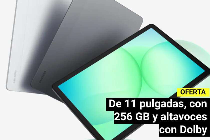 Esta tablet Samsung de 11 pulgadas viene con 256 GB y sonido Dolby

 – Tinta clara
