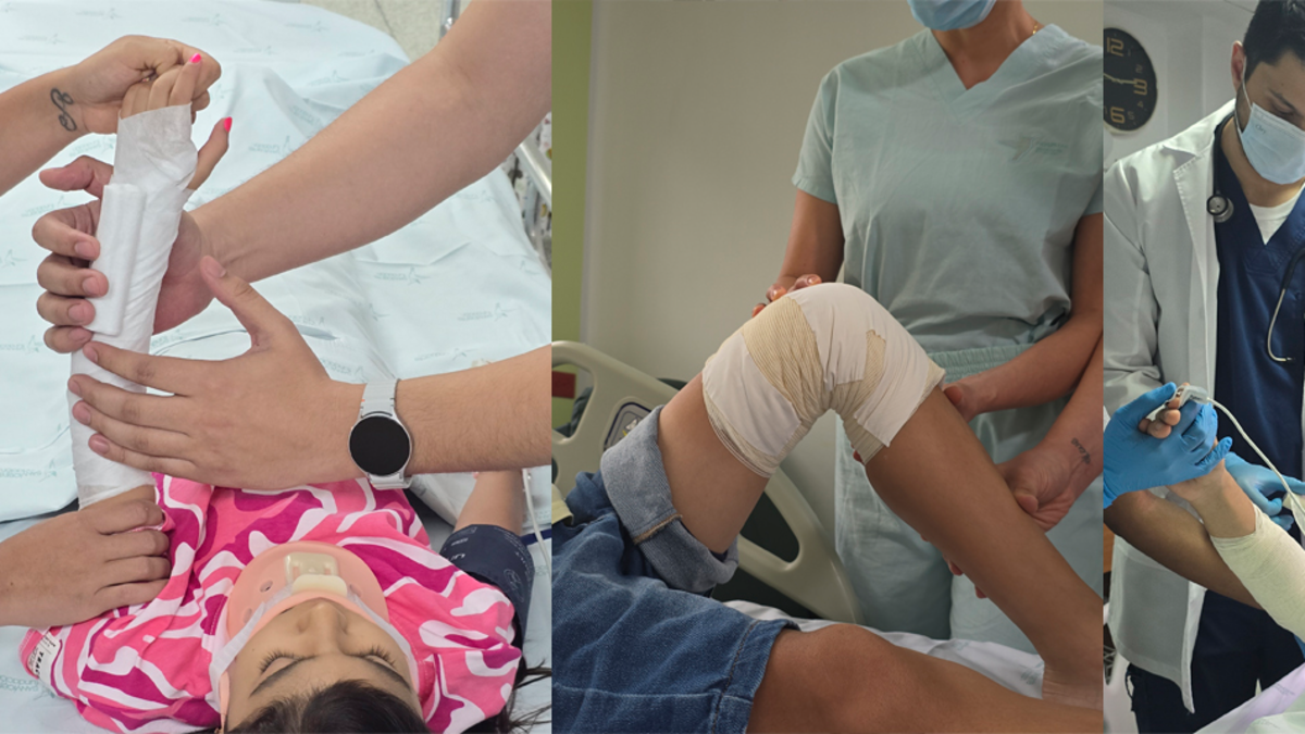 Estas son las emergencias que más se atienden en Medellín durante la temporada navideña.

 – Tinta clara