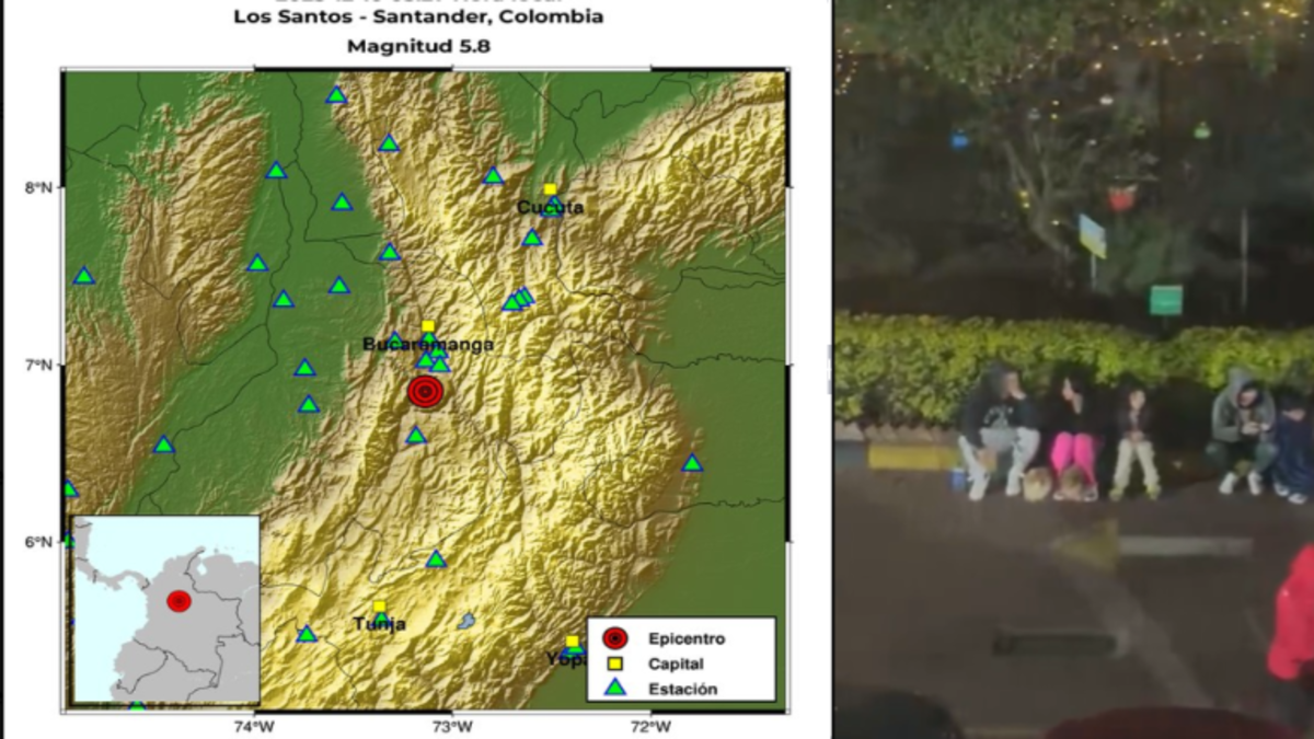 Los videos del fuerte sismo de magnitud 5,8 que sacudió el oriente y centro de Colombia la madrugada de este miércoles 10 de diciembre

 – Tinta clara