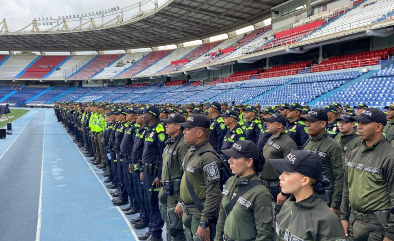 Barranquilla activa amplio dispositivo de seguridad para la final de esta noche entre Junior y Tolima en el Metropolitano

 – Tinta clara