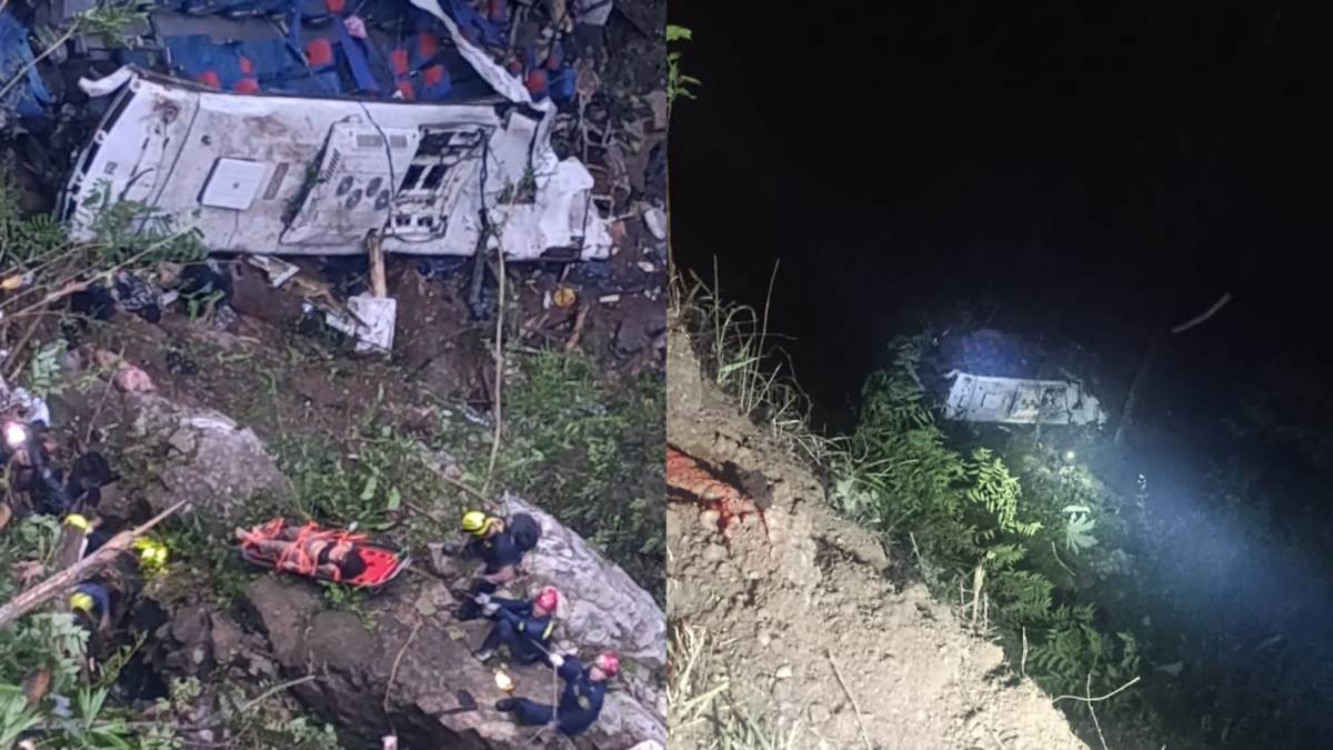 Cinco jóvenes ya fueron dados de alta y 15 más permanecen hospitalizados en condición estable tras el accidente de bus en el Noreste de Antioquia

 – Tinta clara