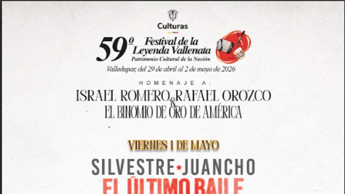 contará con la participación de Silvestre Dangond, Guayacán Orquesta y J Balvin

 – Tinta clara