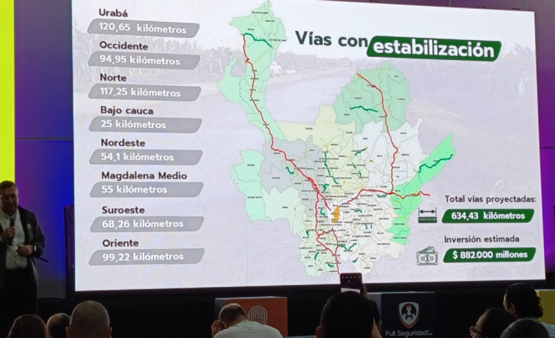 Gobierno de Antioquia brinda detalles y aclara dudas sobre adjudicación para el mejoramiento de 537 kilómetros de vías

 – Tinta clara
