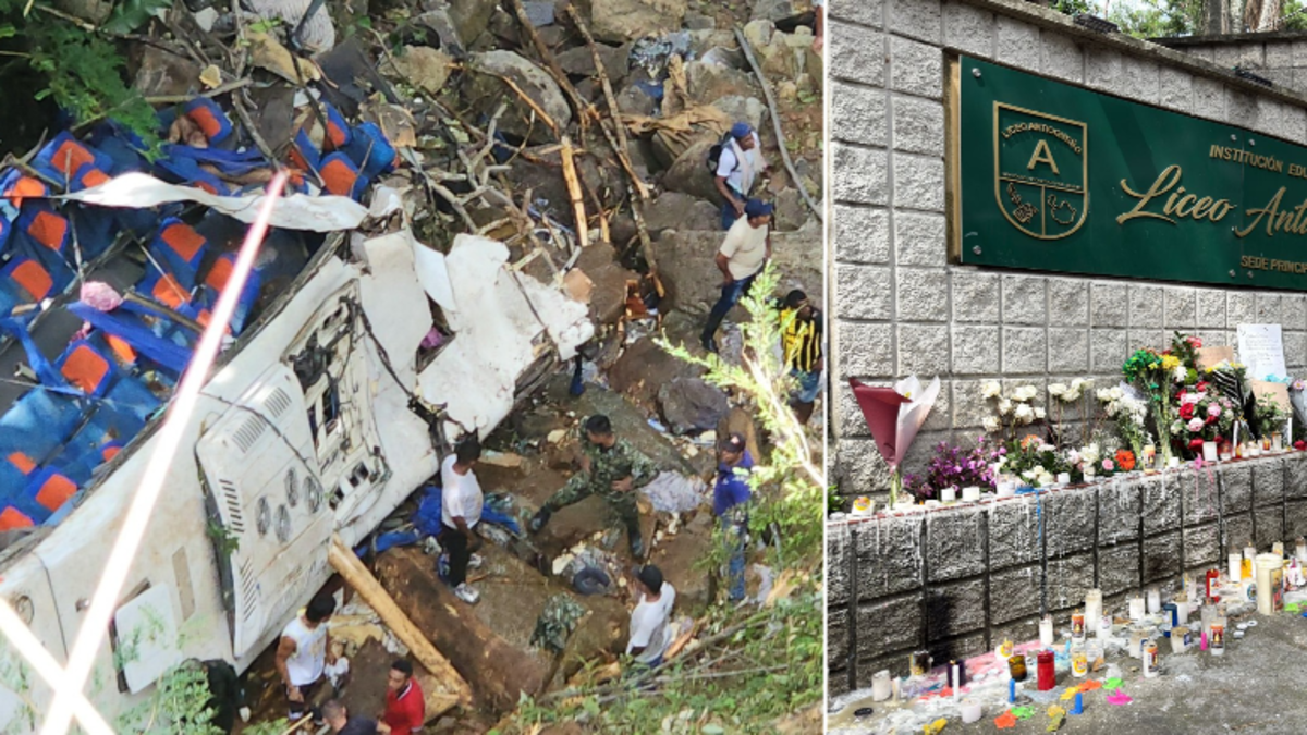 El único conductor que ayudó a estudiantes habló tras fatal accidente de bus que cayó a un abismo en Antioquia: ‘Gritaron pidiendo ayuda’

 – Tinta clara