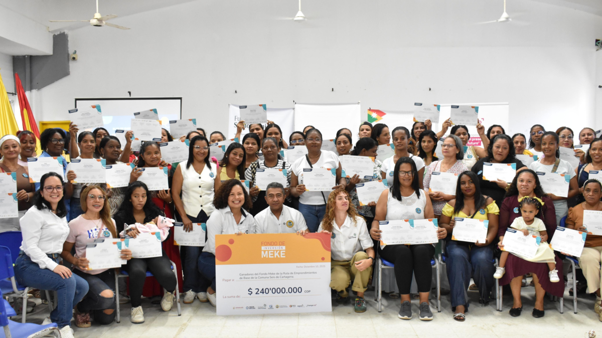 220 emprendedores fortalecen sus negocios y dan paso firme hacia la inclusión productiva

 – Tinta clara