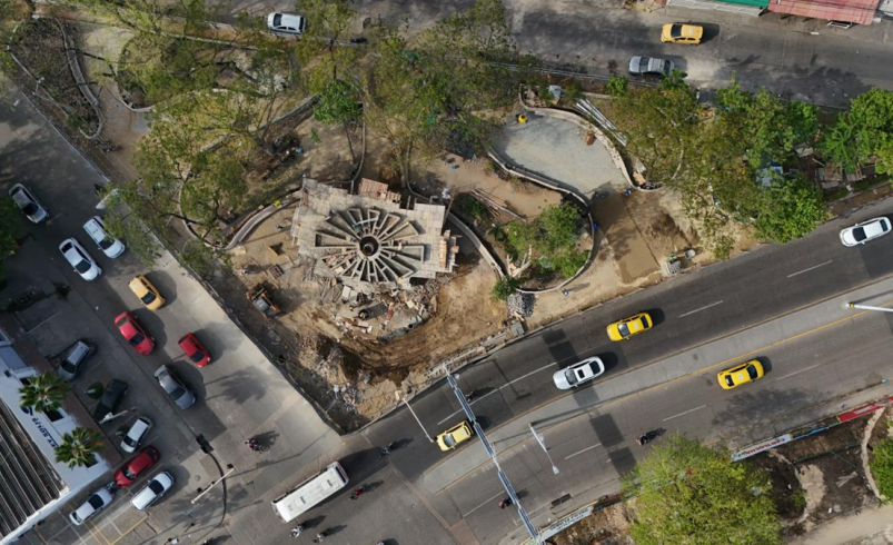 Las obras ponen fin a las inundaciones en el Castillo de San Felipe con la restauración del Reloj Floral

 – Tinta clara
