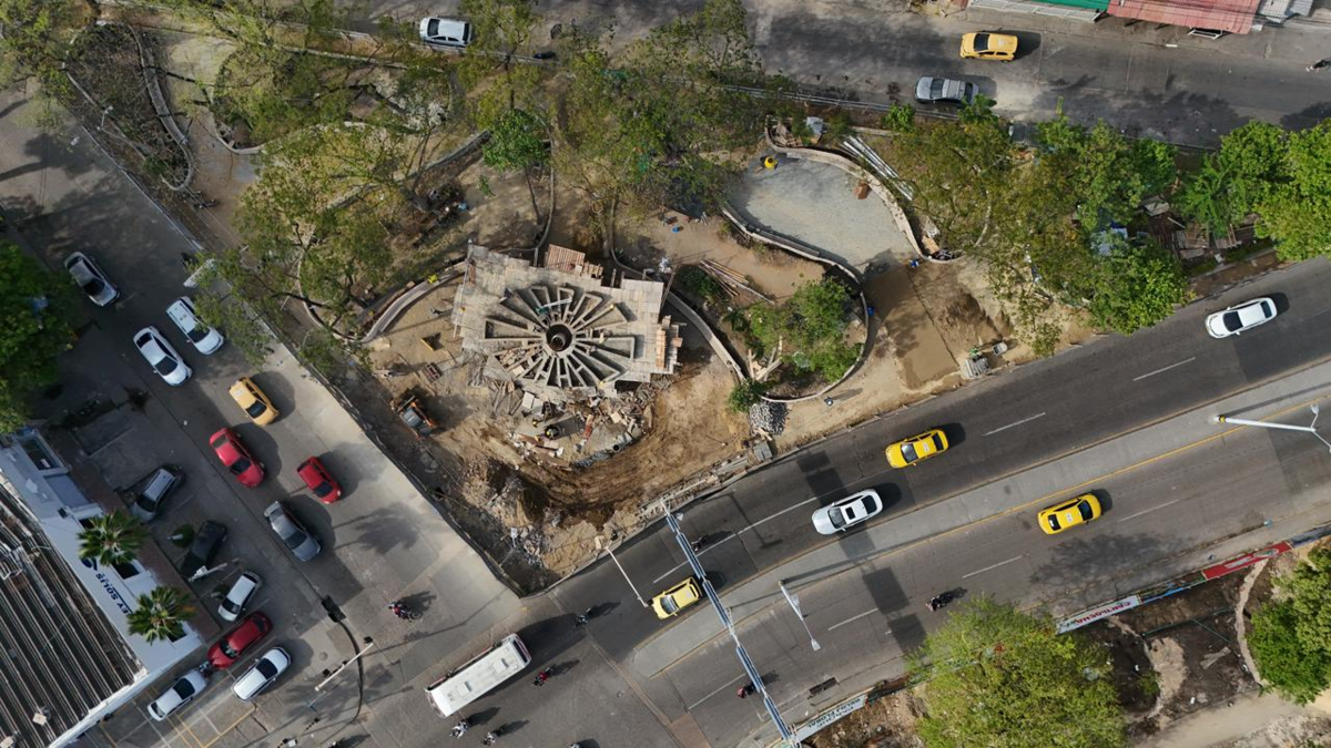 Las obras ponen fin a las inundaciones en el Castillo de San Felipe con la restauración del Reloj Floral

 – Tinta clara