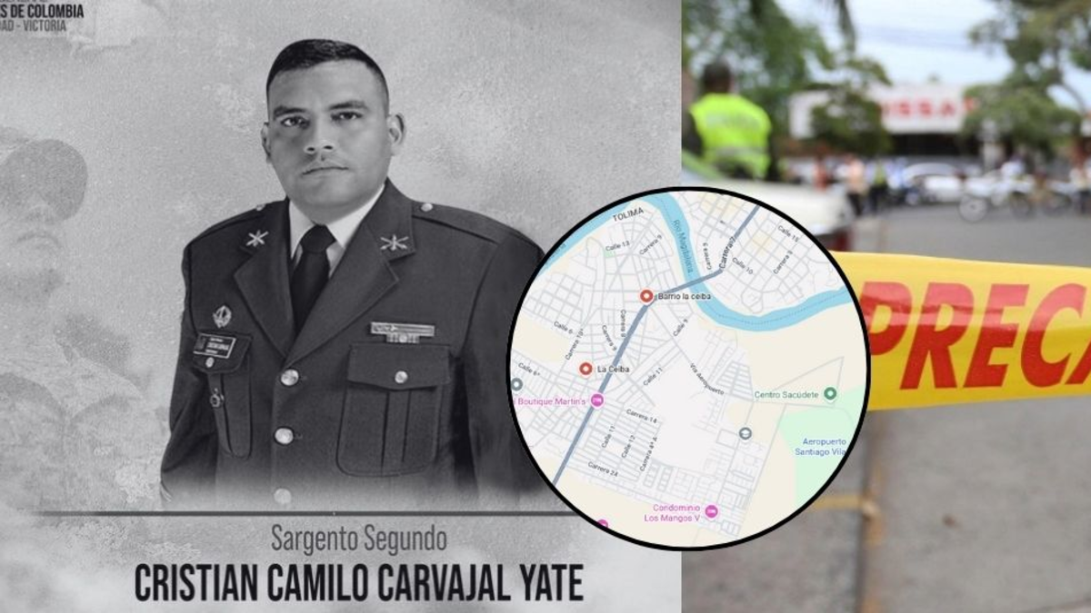 Investigan macabro asesinato de Cristian Camilo Carvajal, sargento segundo del Ejército, cuando visitaba a su madre en Flandes, Tolima

 – Tinta clara