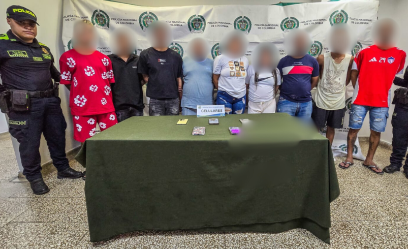 Así cayeron nueve integrantes de ‘Los Costeños M’ acusados ​​de extorsión y sicariato en Barranquilla: acumularon 68 notas judiciales

 – Tinta clara