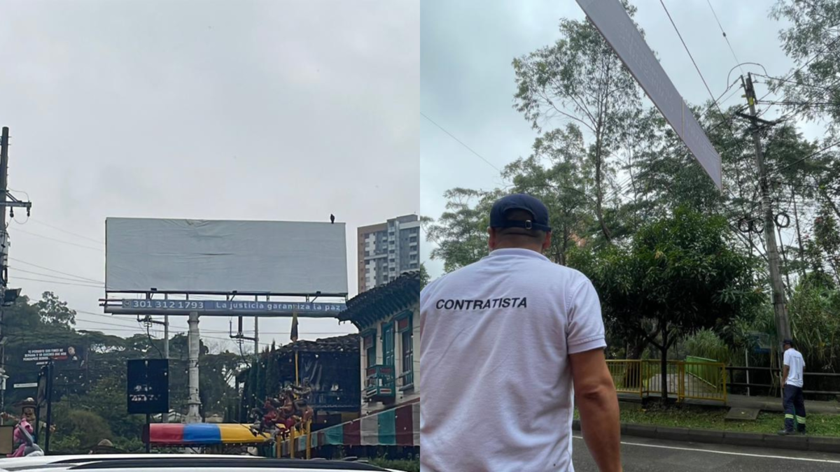 En vísperas de las elecciones, decenas de elementos publicitarios y propagandísticos fueron retirados de las calles de Medellín por violaciones regulatorias.

 – Tinta clara
