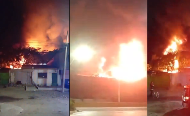 Incendio destruyó fábrica de colchones en Malambo, Atlántico, durante la madrugada de este martes; esto es lo que se sabe

 – Tinta clara