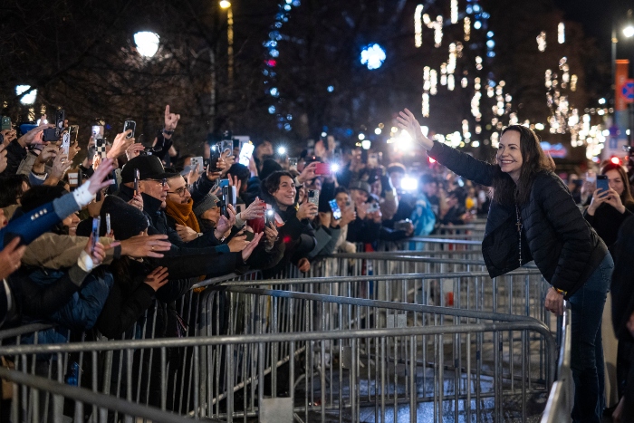 María Corina Machado, mensaje que dejó tras salir de Oslo

 – Tinta clara