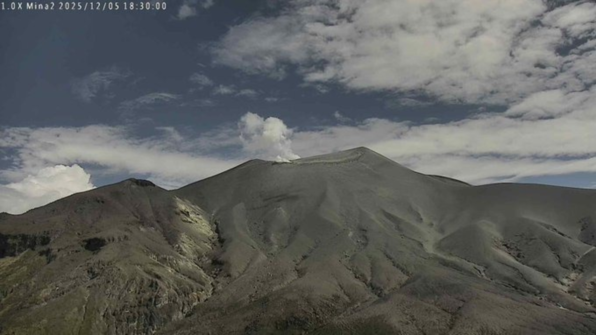 UNGRD informa que se han registrado seis emisiones de cenizas y liberación constante de gases

 – Tinta clara
