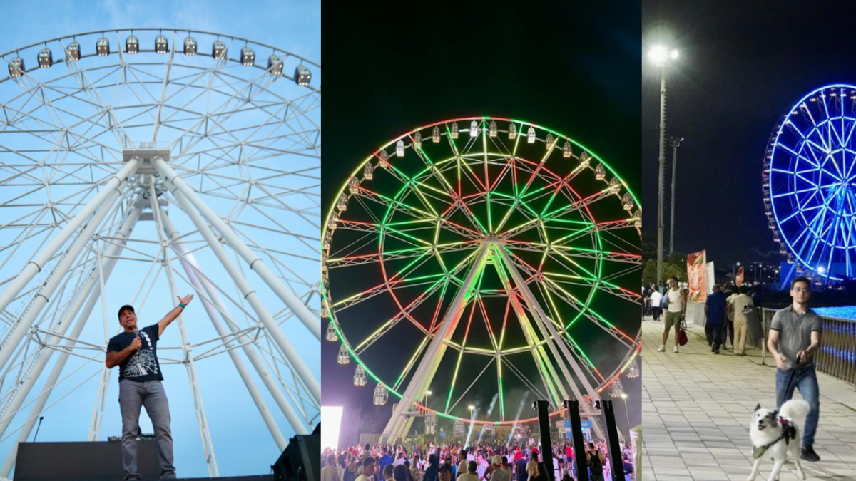 más de 8.500 visitantes en su primer fin de semana; la noria ofrece una vista única del río Magdalena

 – Tinta clara