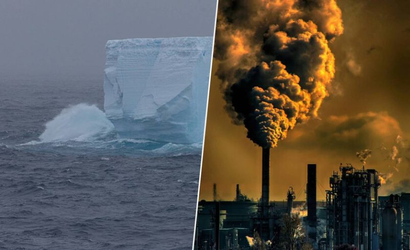 Uno de los lugares más hostiles del planeta es, irónicamente, nuestro mejor «aire acondicionado» contra el efecto invernadero.

 – Tinta clara