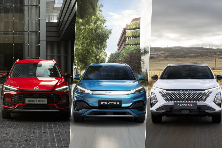 MG, Omoda y BYD cierran un 2025 espectacular y se sitúan entre los más vendidos

 – Tinta clara