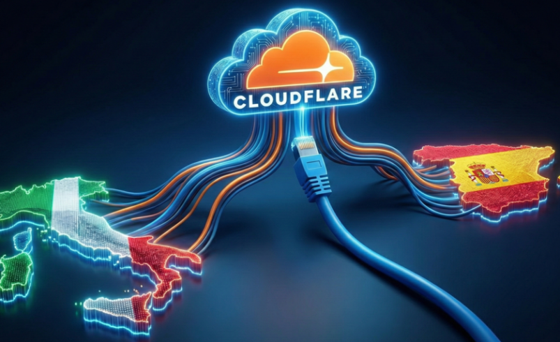 Cloudflare se planta en Italia debido a los bloqueos. En España, el conflicto con LaLiga apunta al mismo problema de fondo

 – Tinta clara