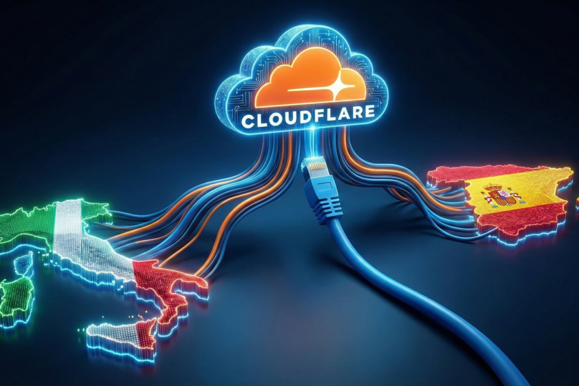 Cloudflare se planta en Italia debido a los bloqueos. En España, el conflicto con LaLiga apunta al mismo problema de fondo

 – Tinta clara