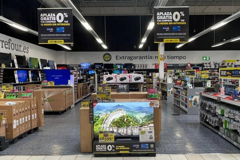 Carrefour tiene este televisor Samsung de 65 pulgadas a precio outlet y te regala un cupón de más de 100 euros para futuras compras

 – Tinta clara