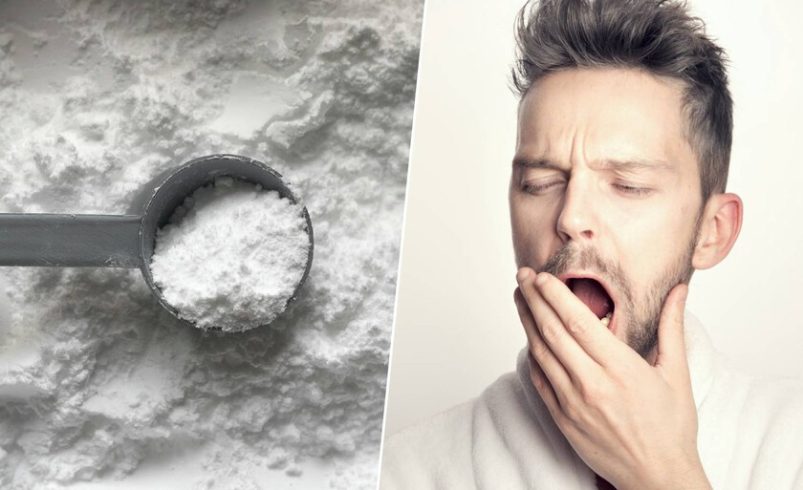 La mayoría de la gente toma creatina para el gimnasio. De hecho, es realmente útil contra el insomnio.

 – Tinta clara