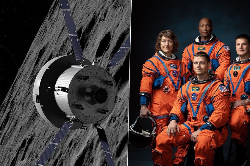 Cuatro astronautas emprenderán un viaje sin precedentes a la Luna. No tienen intención de pisarlo.

 – Tinta clara